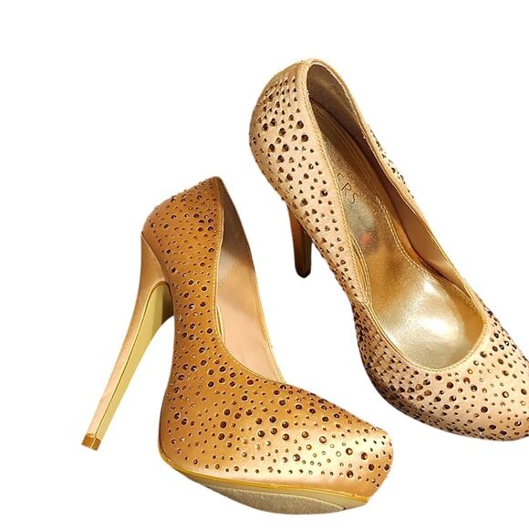 Bakers Palaace Platform Heels - Taupe Sz. 7M NWOT - Picture 3 of 15